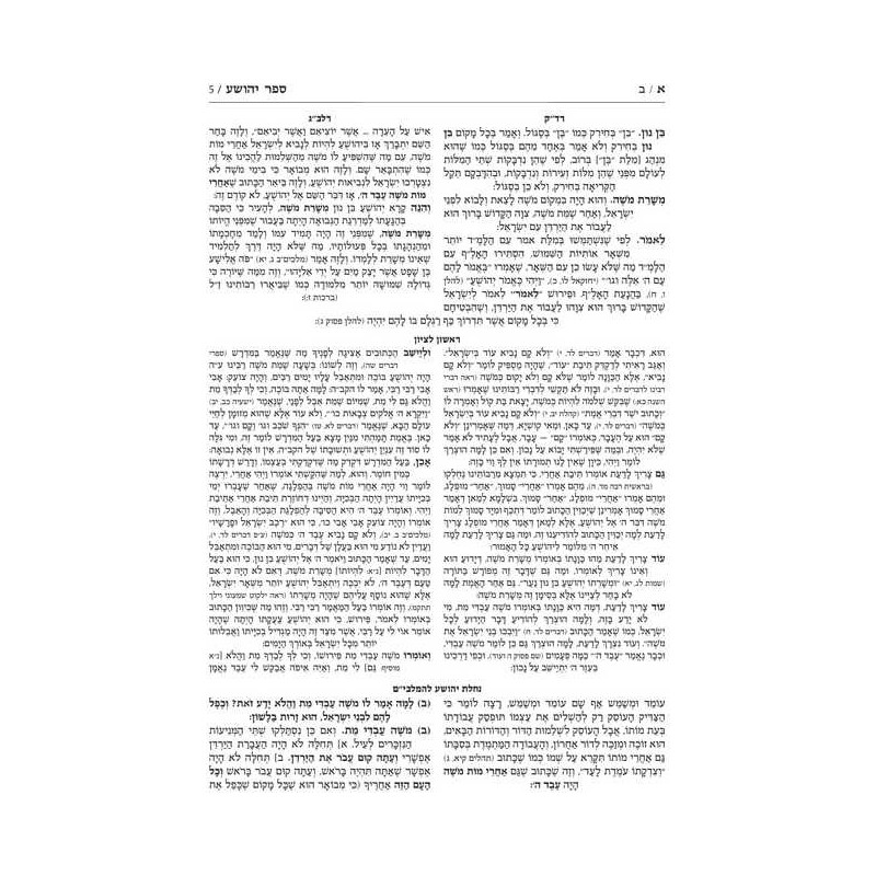 Hebrew Mikra'os Gedolos Yehoshua / Shoftim | Books | Judaica